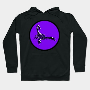 Scorpion (purple circle) Hoodie